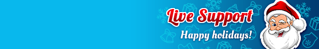  Online live chat messenger header #5 for winter - English